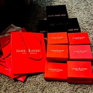 Lot of James Avery Boxes